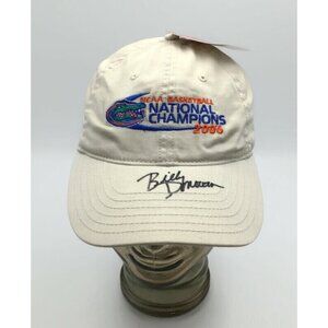 2006 NCAA Billy Donavan SIGNED National Champions Florida Gators Hat Cap UF
